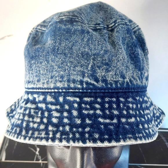 Dark Blue Denim Kolby Bucket Hat BNWT Bucket Hat Size S-M - Picture 4 of 4